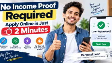 No income proof required personal loan – apply online in 2 minutes